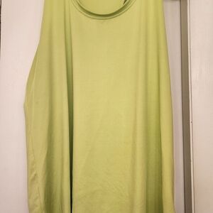 Athletic Works Light Green Tank Top